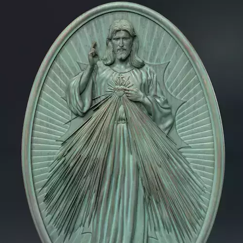 Jesus Relief 11 3D print model