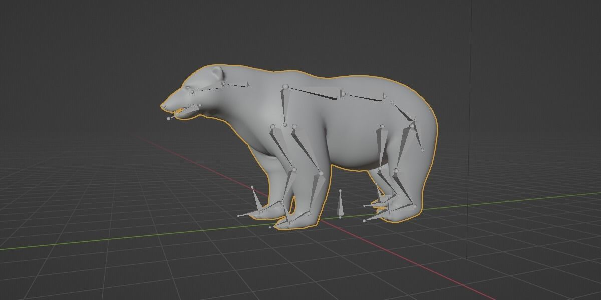 Polar Bear 3D model_6
