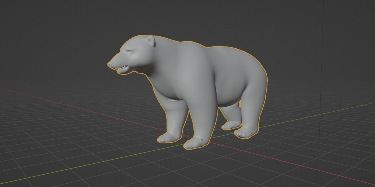 Polar Bear 3D model_4
