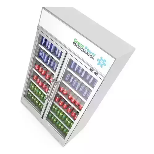 Refrigerator beverage cooler