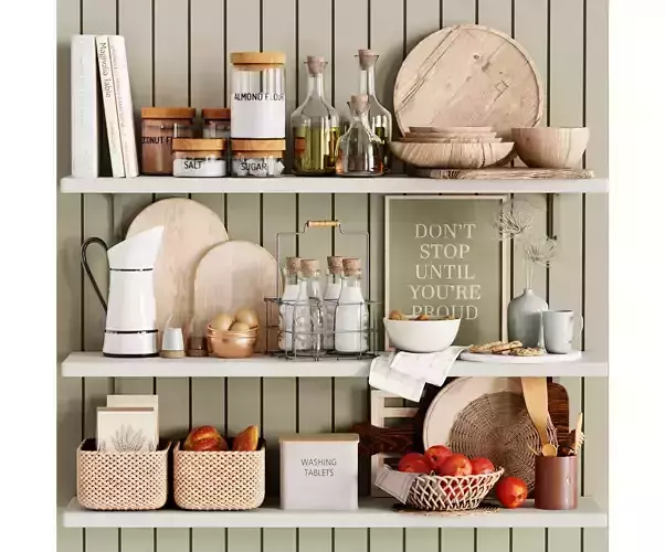 kitchen accessories VOL 102 3D model