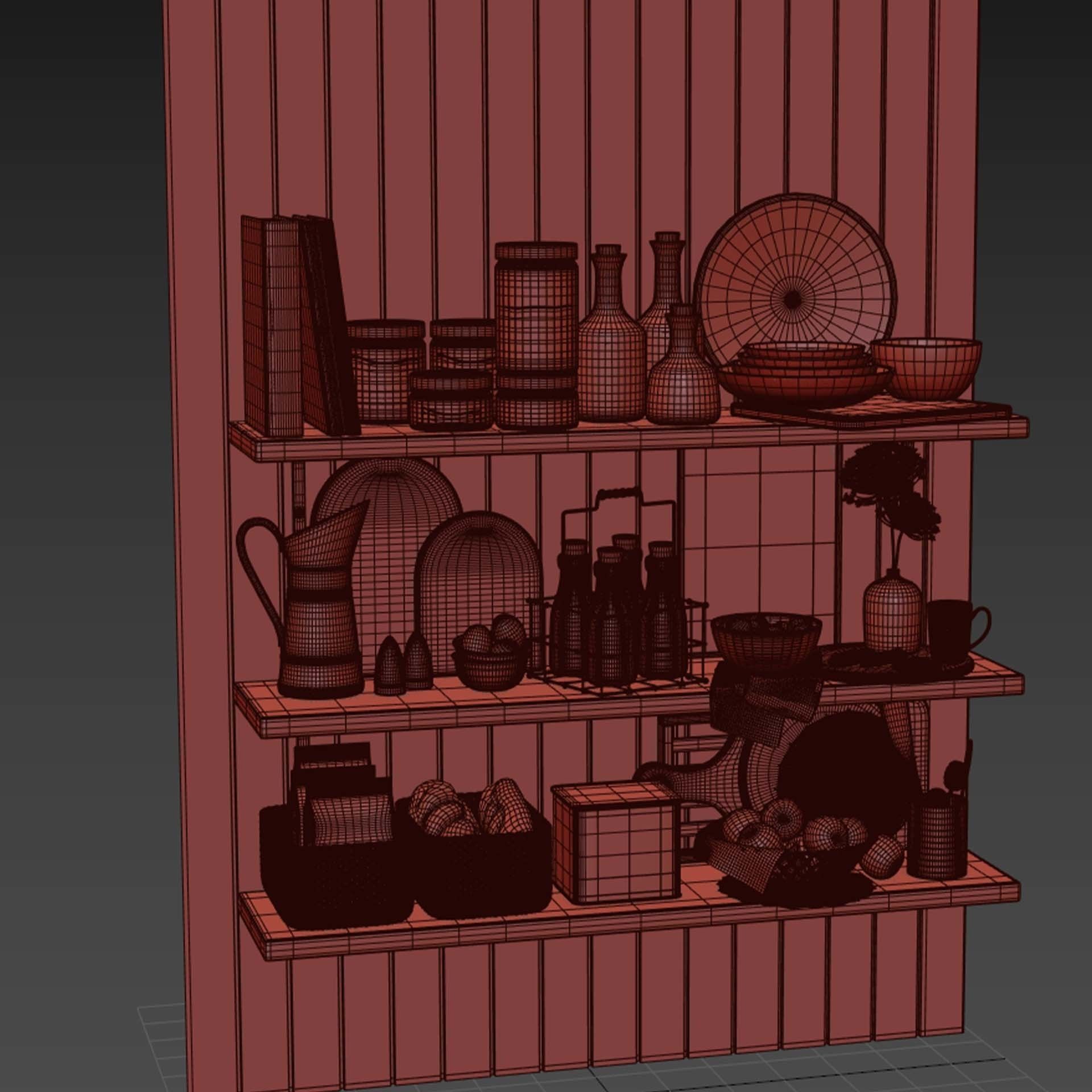 kitchen accessories VOL 102 3D model_7