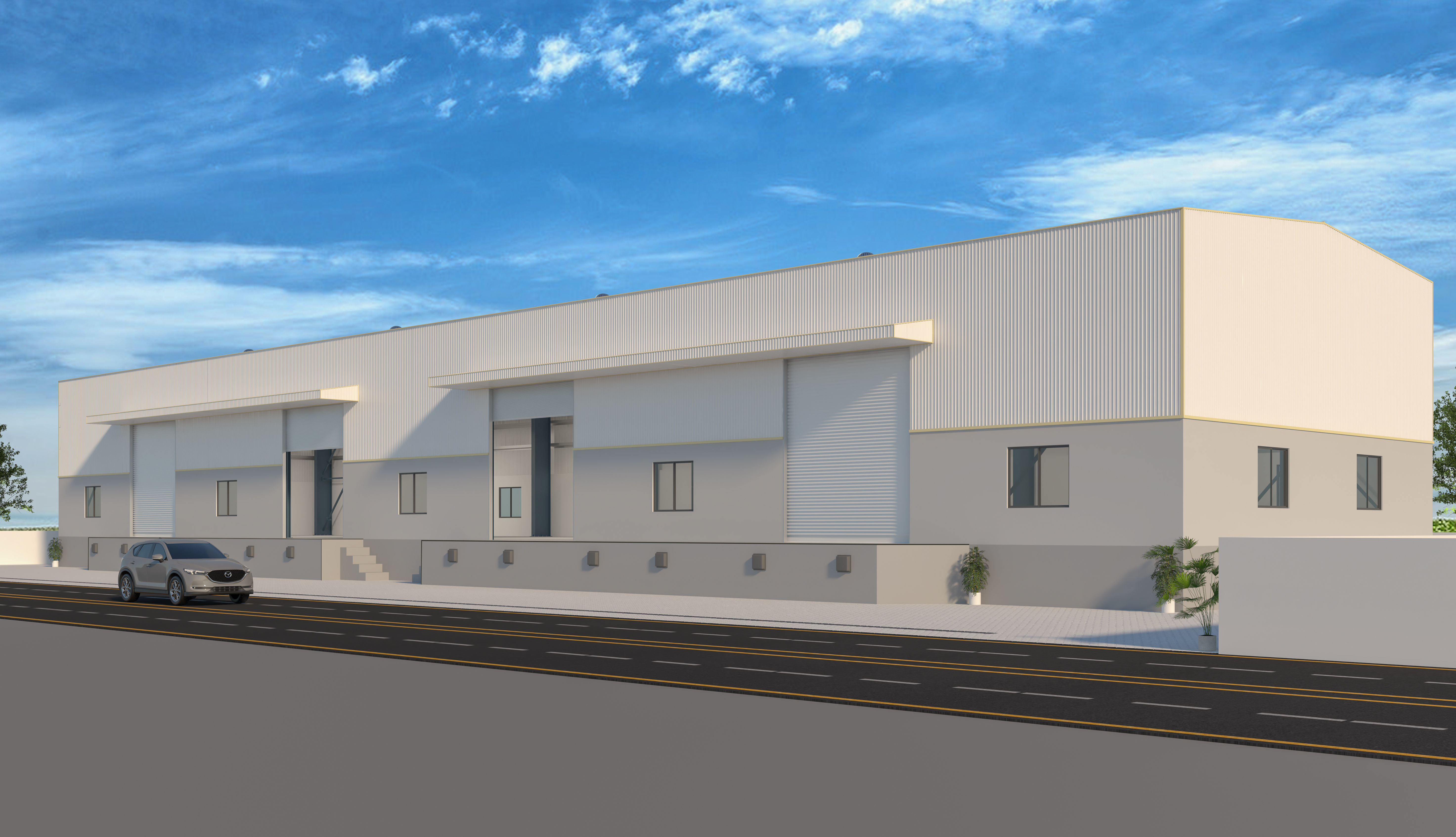 Warehouse 3d model 3D model_2