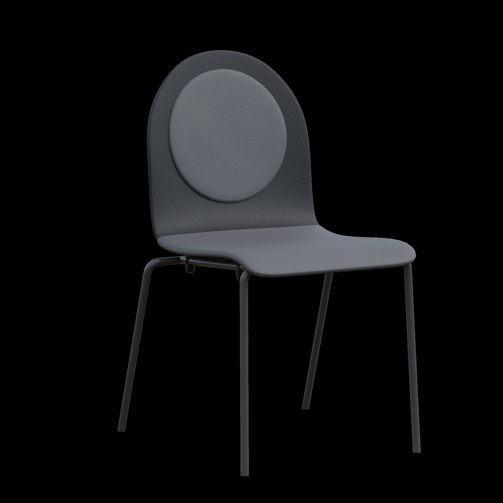 Chair Collection  3D model_3