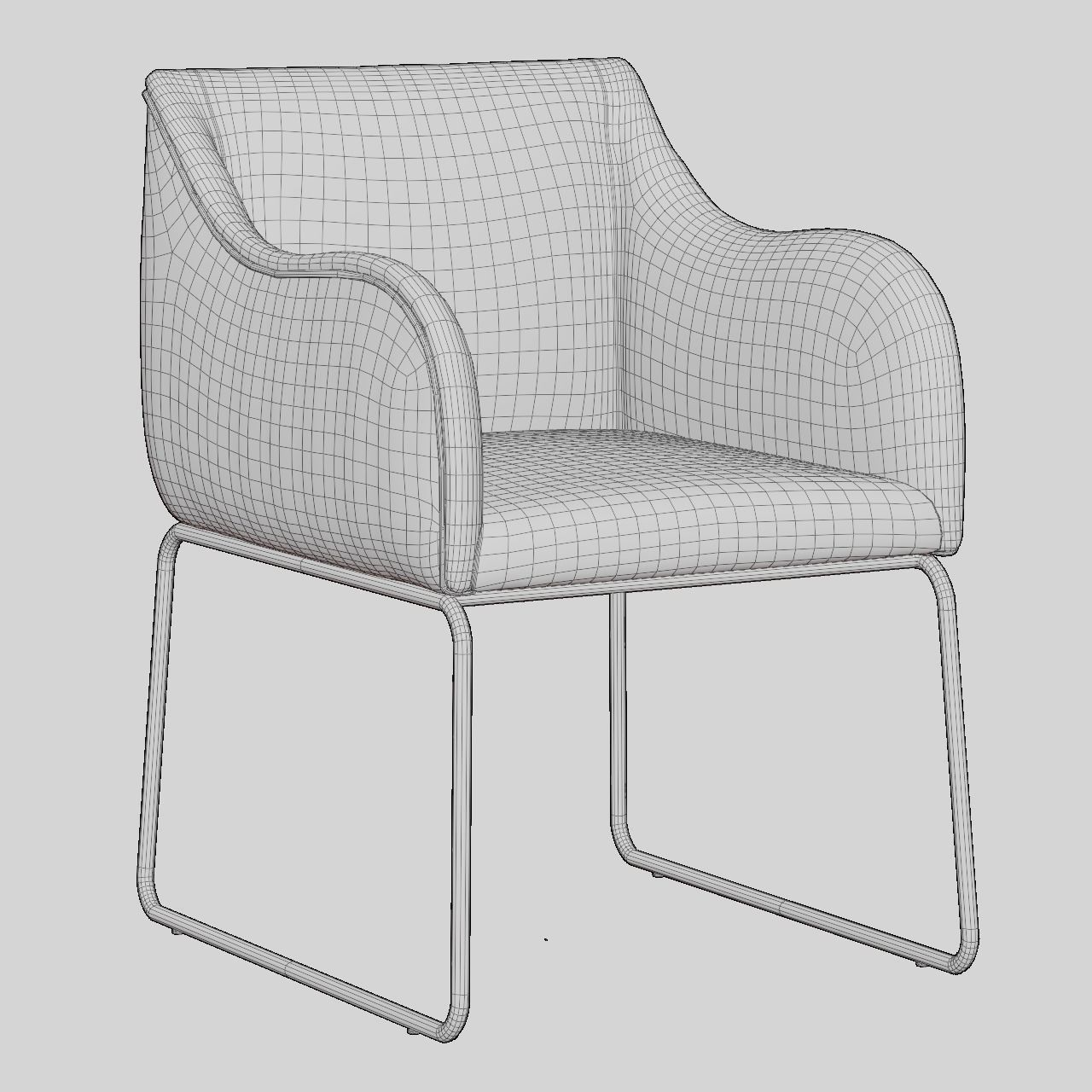 Chair Collection  3D model_42