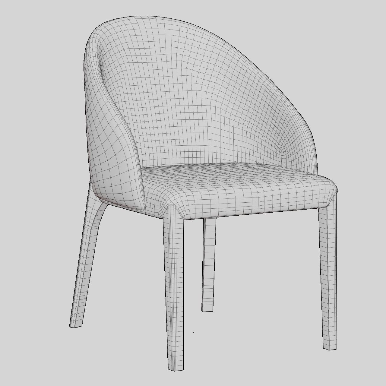 Chair Collection  3D model_15