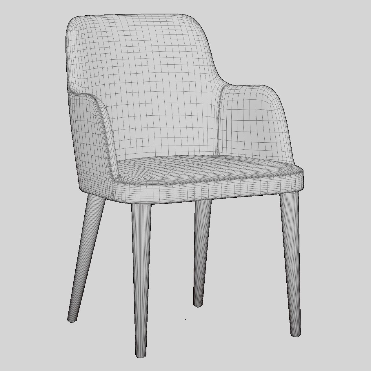 Chair Collection  3D model_8