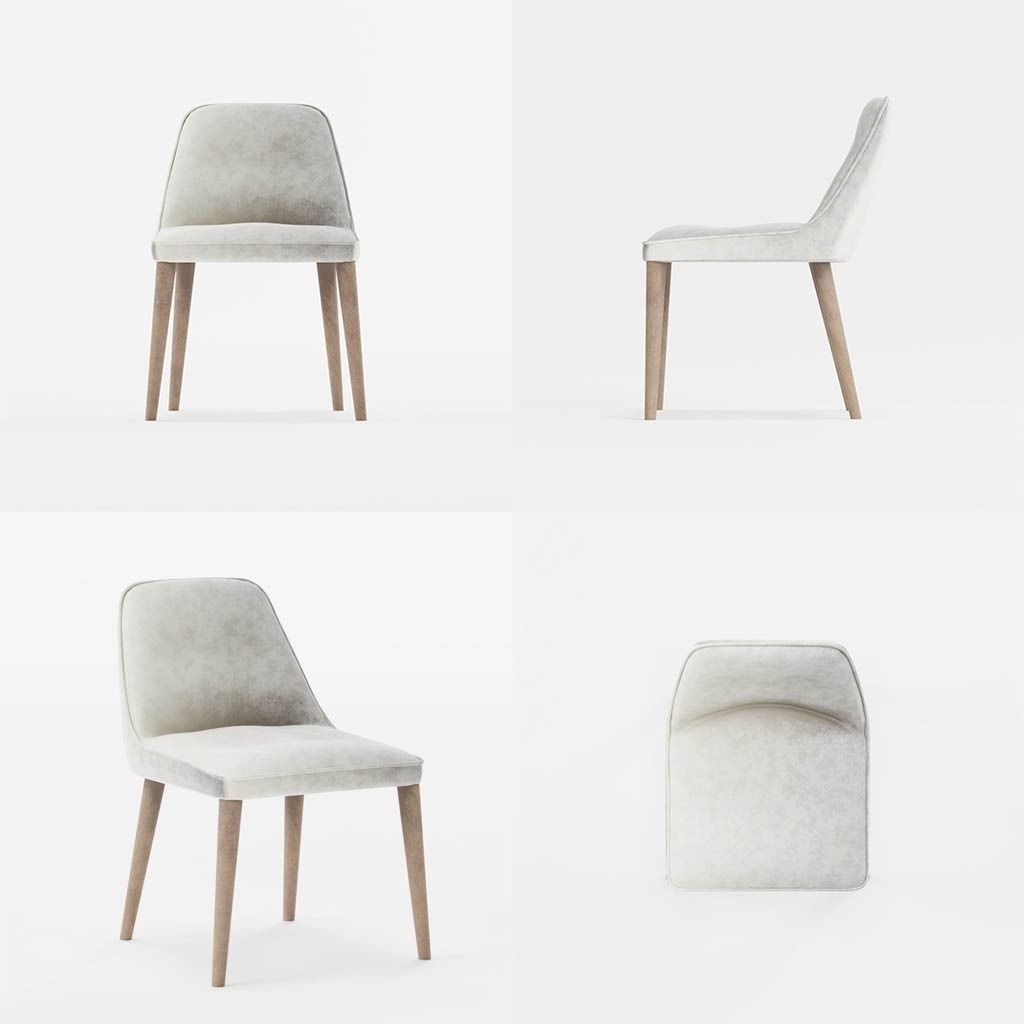 Chair Collection  3D model_25