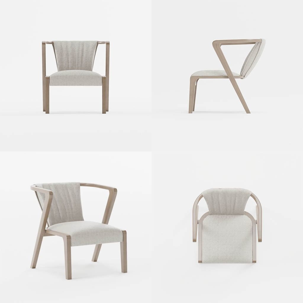 Chair Collection  3D model_43