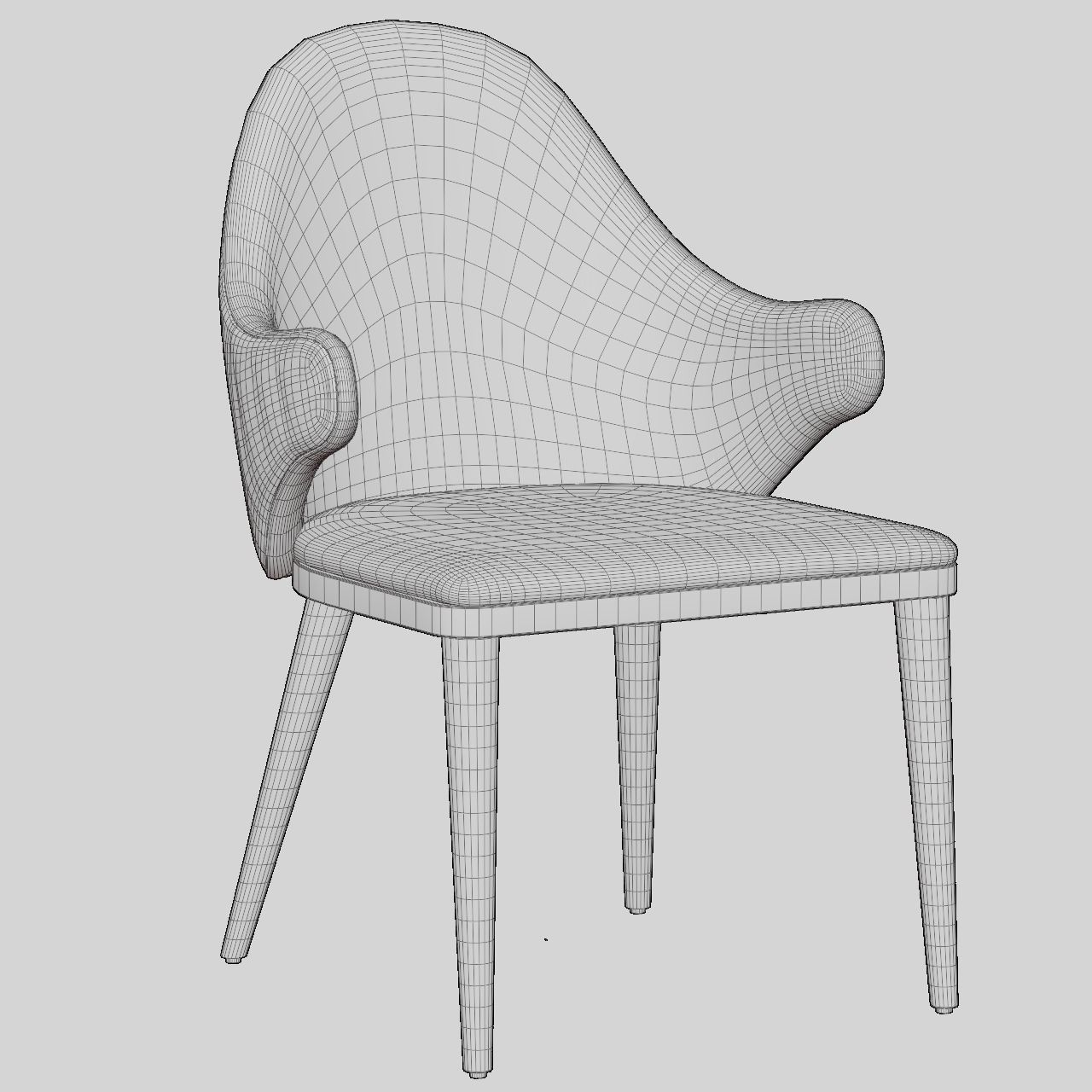 Chair Collection  3D model_30