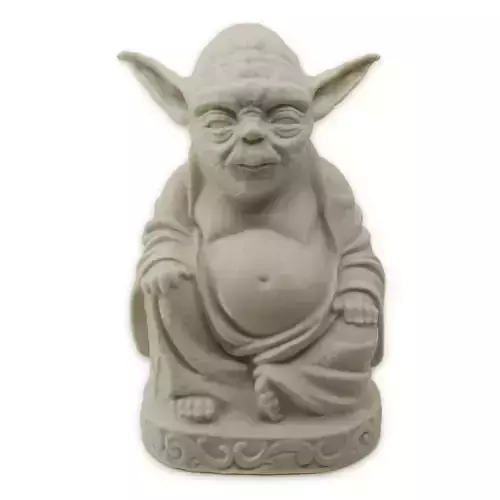 Yoda - Original Pop-Culture Buddha  3D print model
