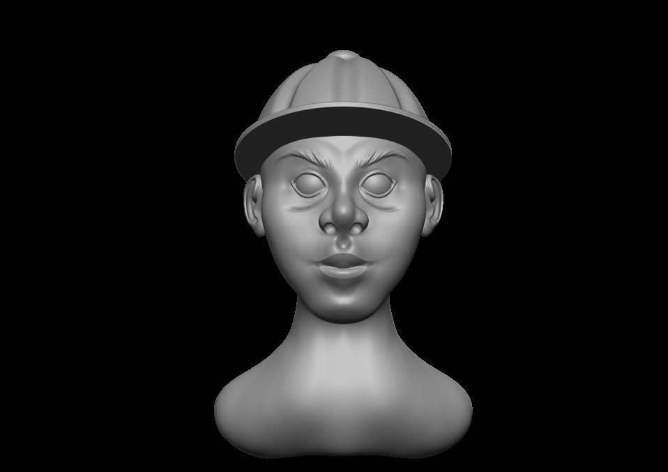 Man Sculpt 3D print model_10