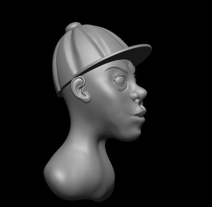 Man Sculpt 3D print model_7