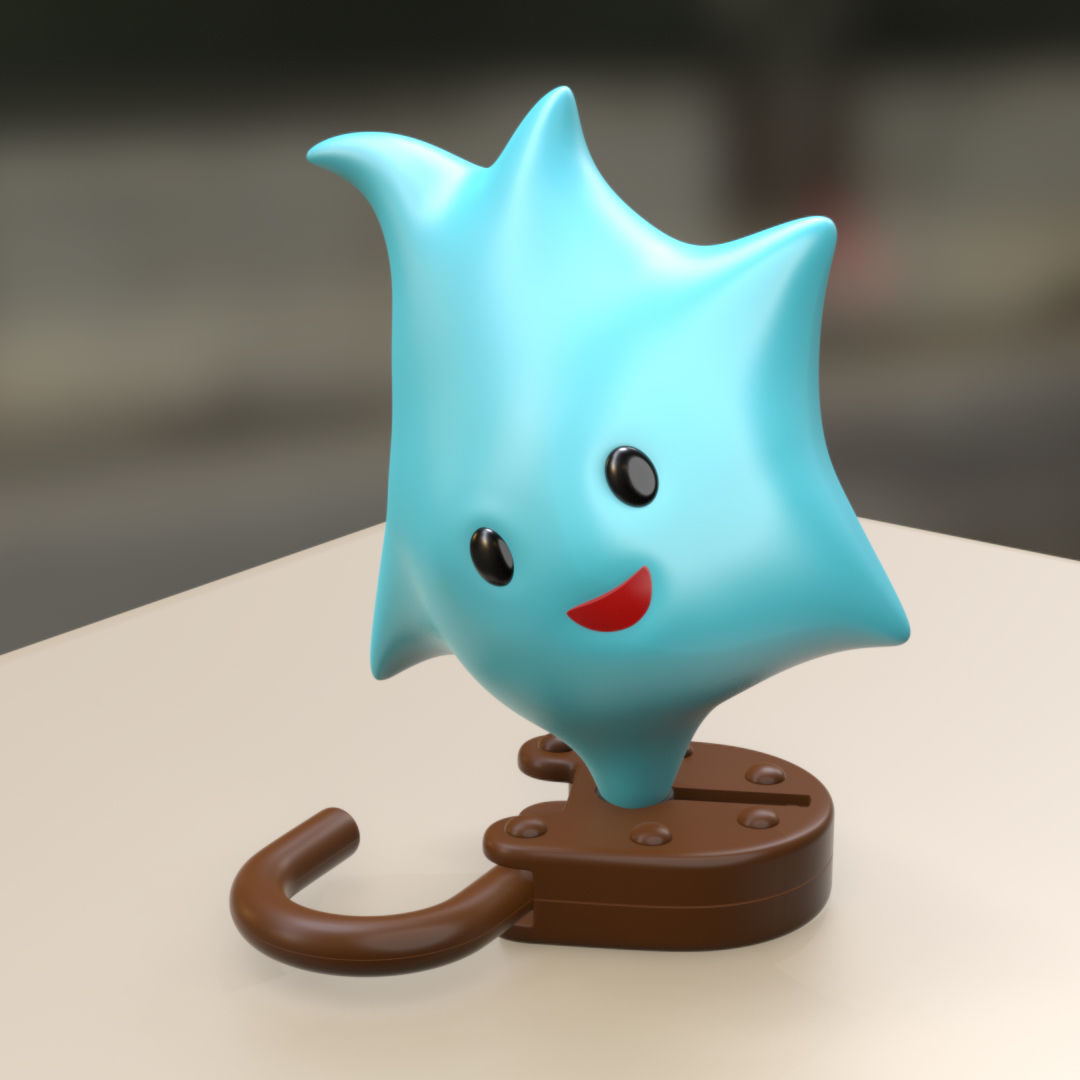 LUMA FROM THE MARIO BROS FILM 3D print model_1