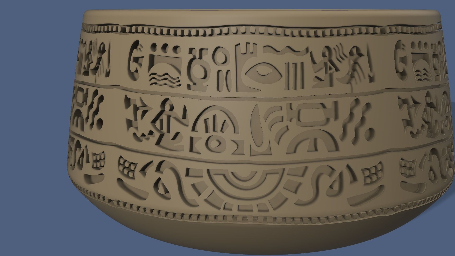 Antique Style 3D Vase Model for Indoor and Outdoor Use 3D print model_2