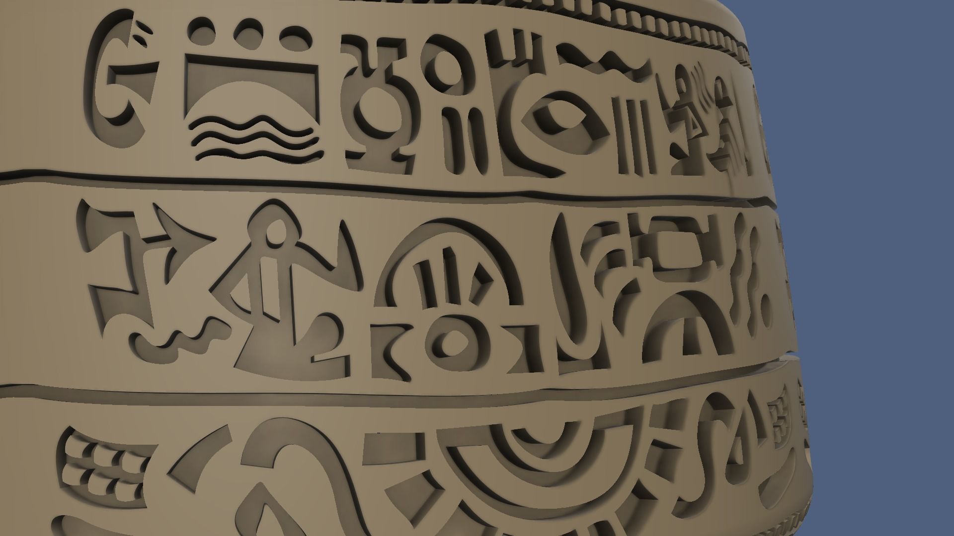 Antique Style 3D Vase Model for Indoor and Outdoor Use 3D print model_6