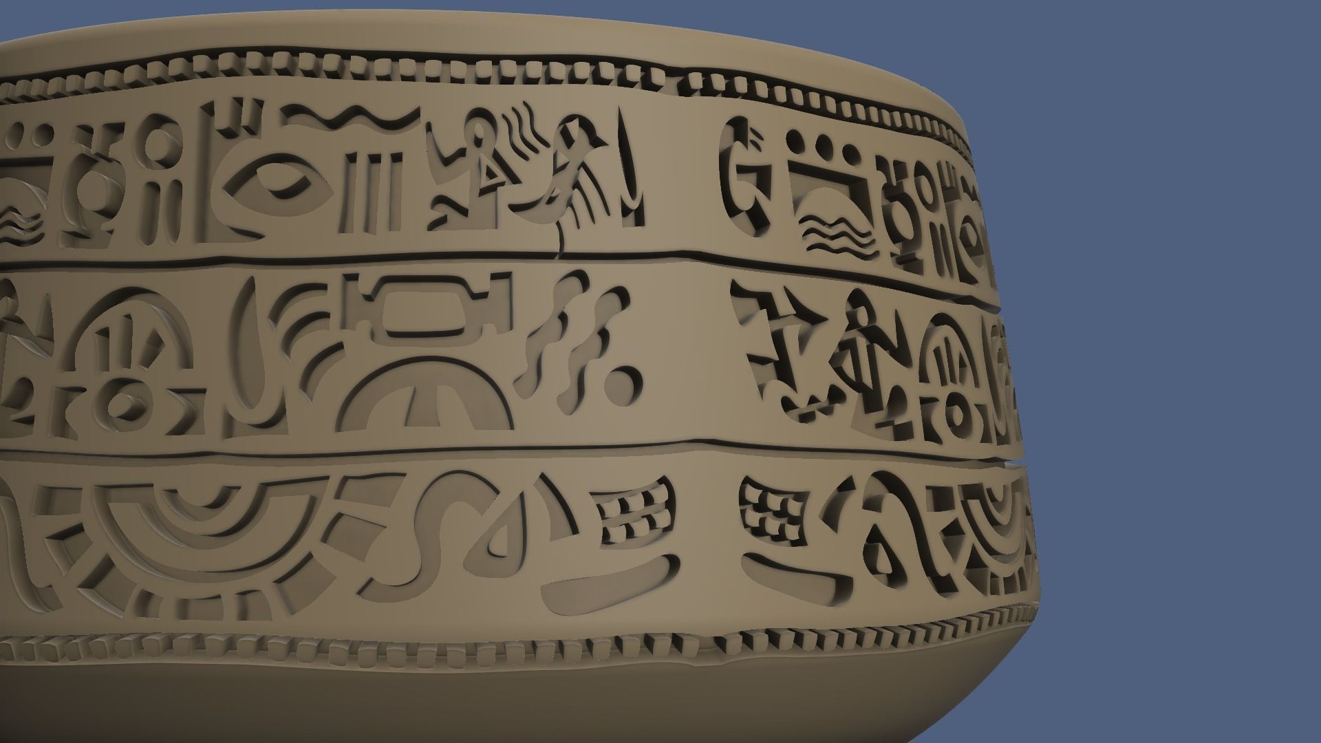 Antique Style 3D Vase Model for Indoor and Outdoor Use 3D print model_5