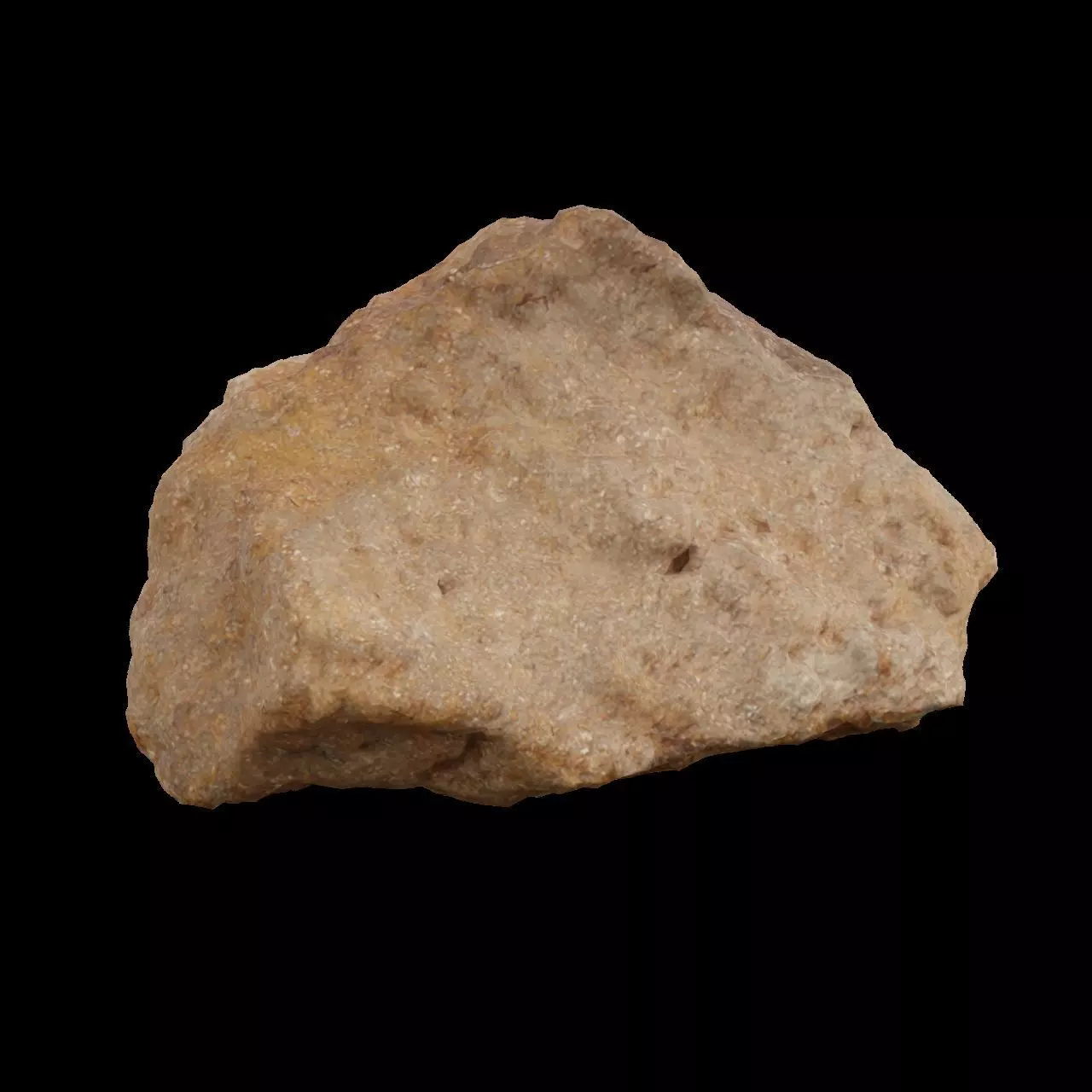 Rock 3 3D model_0