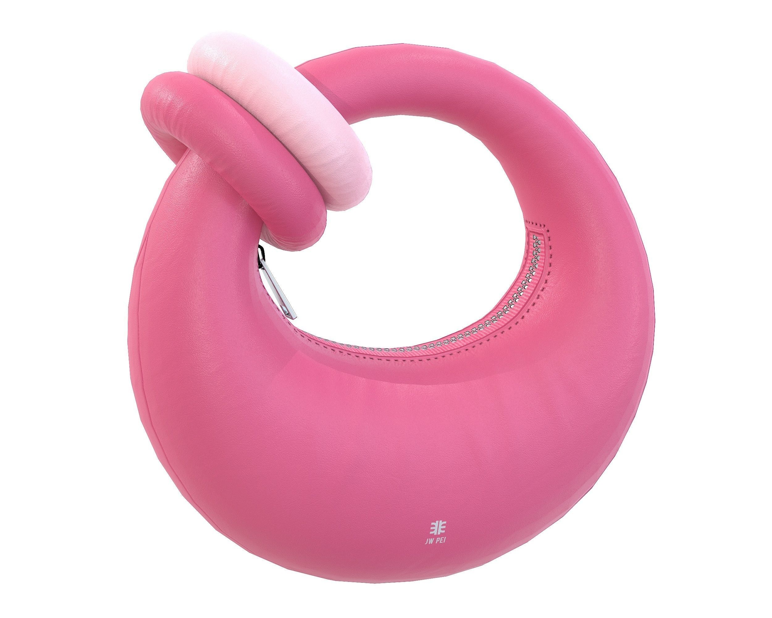 JW PEI Abacus Top Handle Bag Low-poly 3D model_2