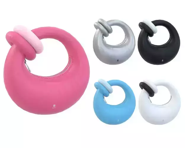 JW PEI Abacus Top Handle Bag Low-poly 3D model