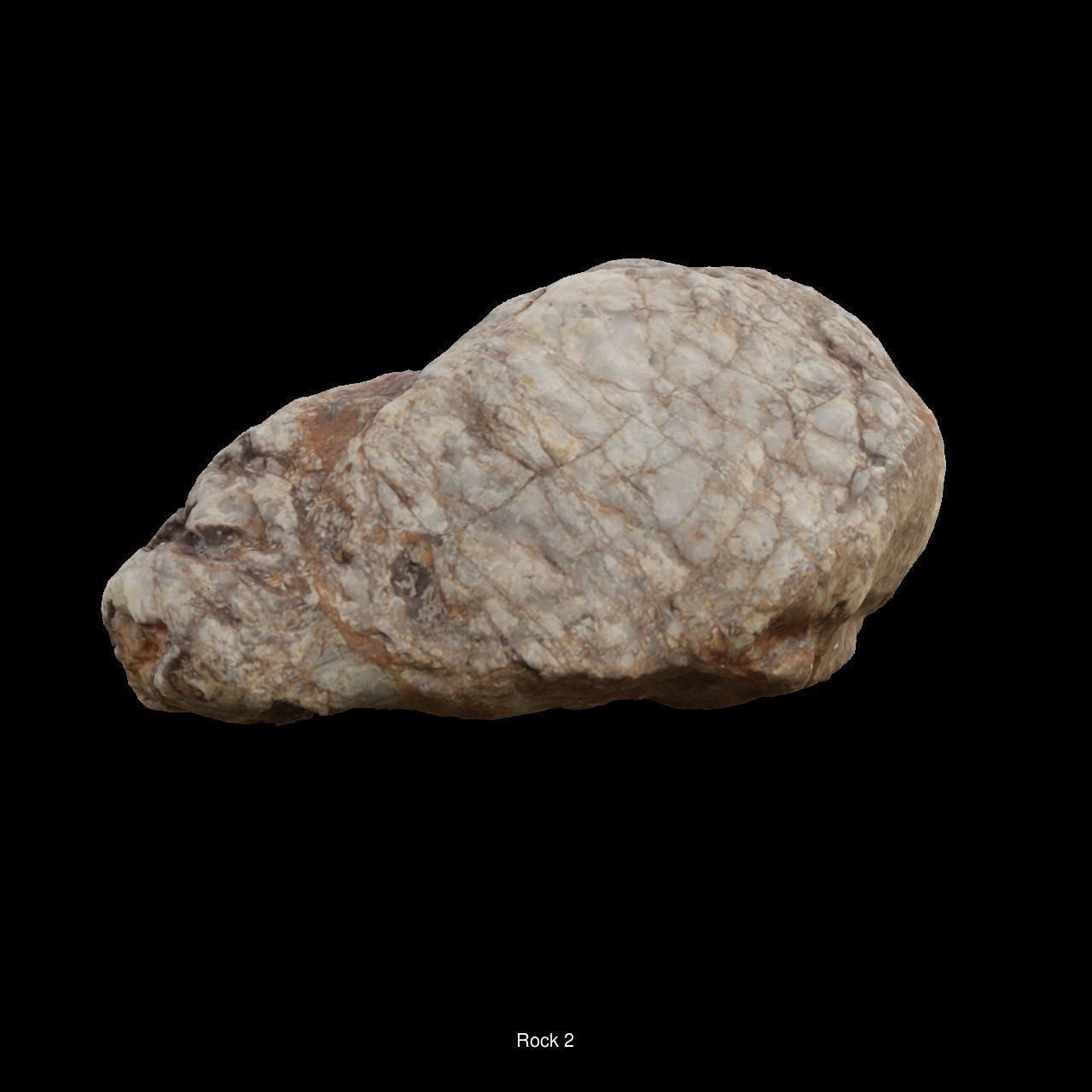 3D Scanned Rocks 3D Model Collection_8