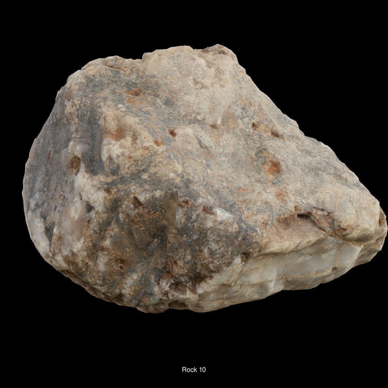 3D Scanned Rocks 3D Model Collection_9
