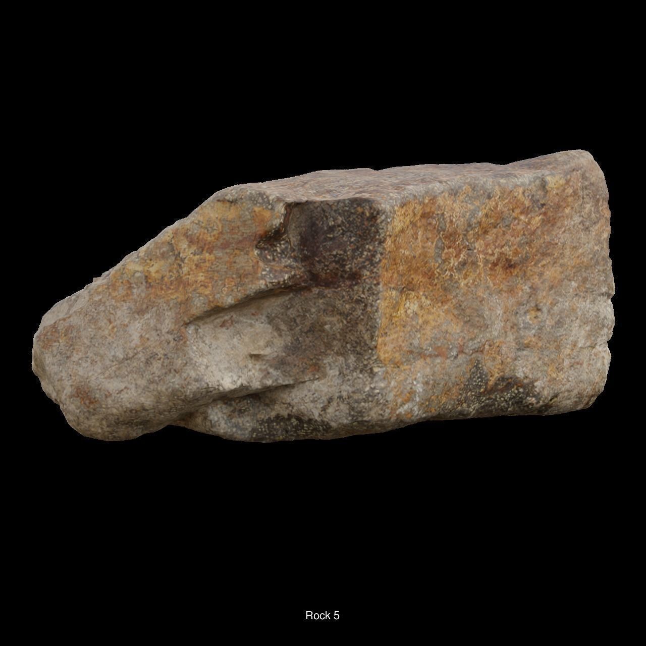 3D Scanned Rocks 3D Model Collection_5