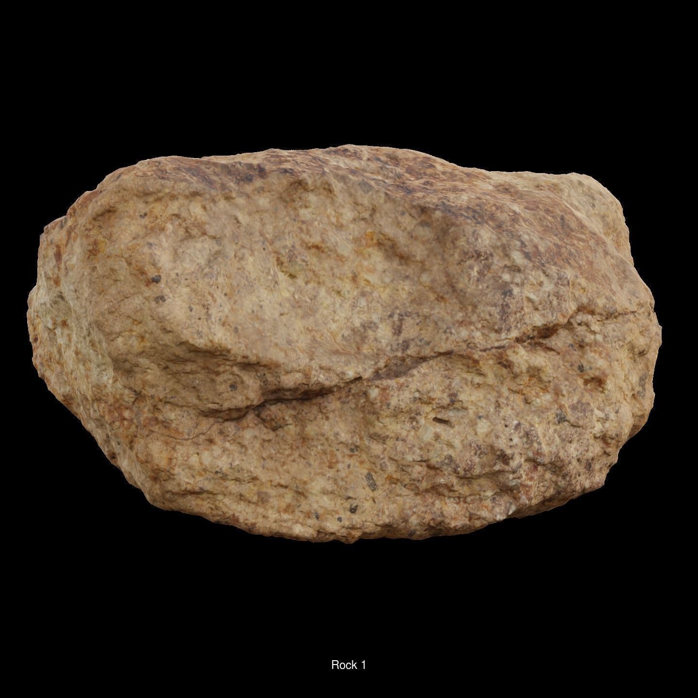 3D Scanned Rocks 3D Model Collection_10