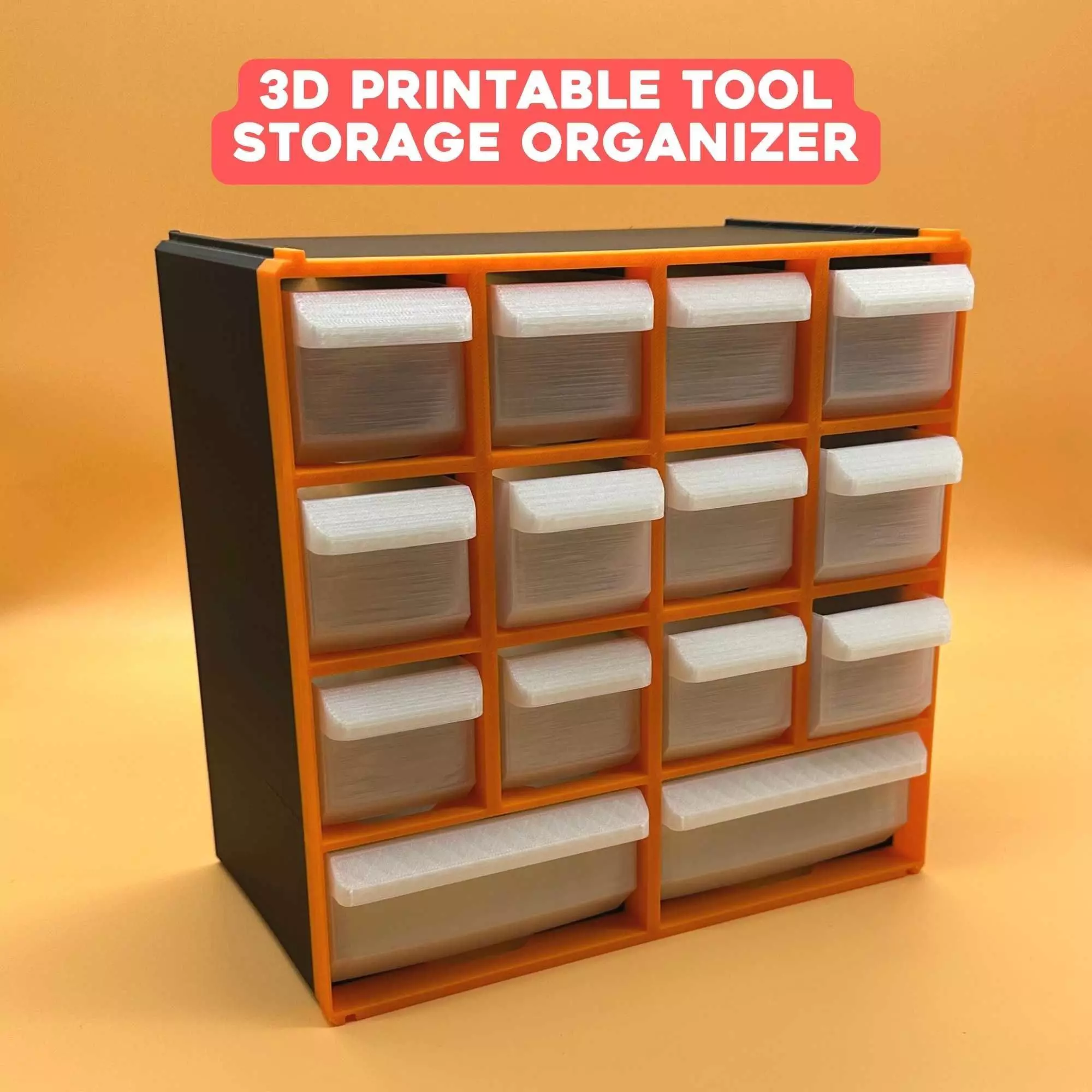 3D Printable Tool Bin Organizer 3D print model_0