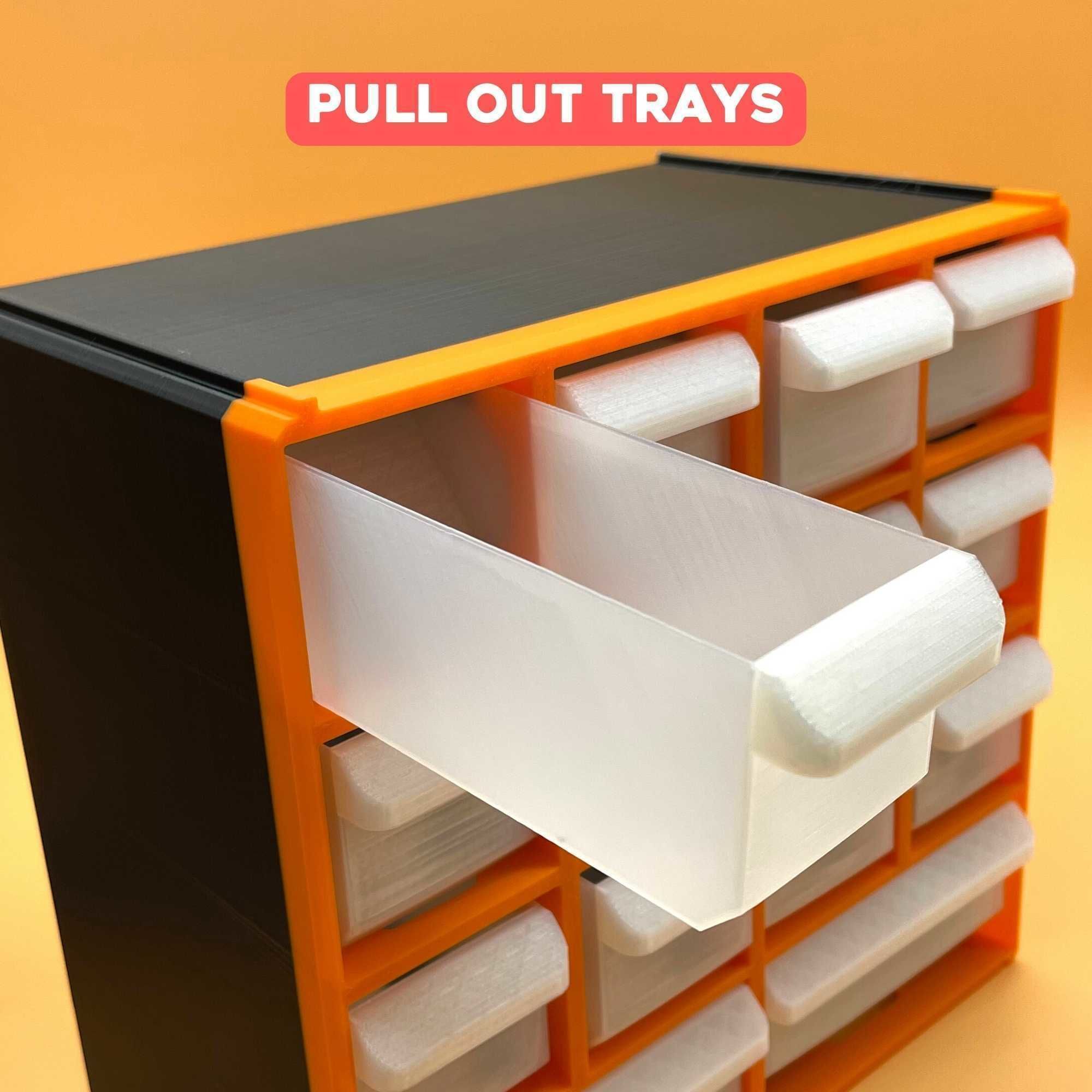 3D Printable Tool Bin Organizer 3D print model_2
