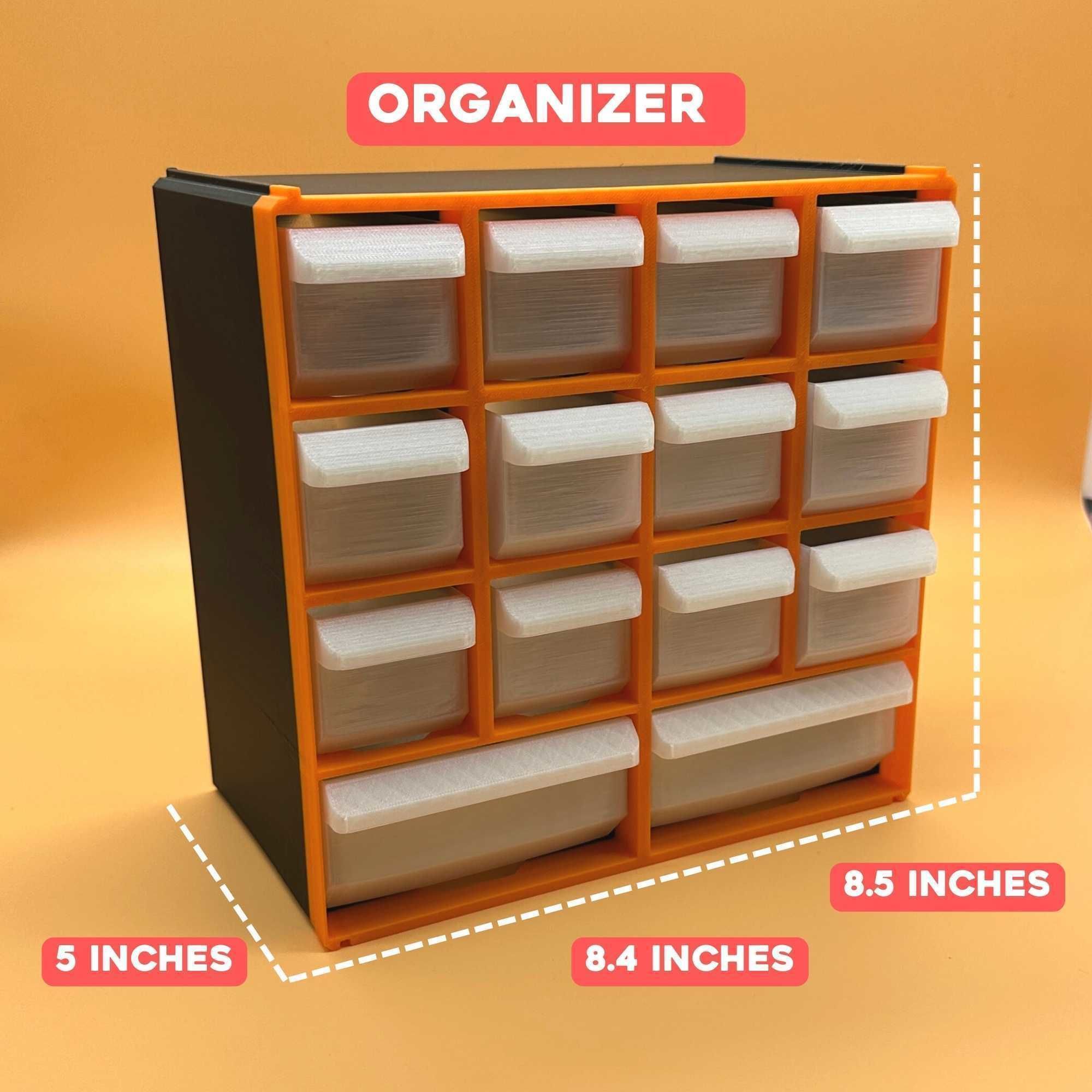 3D Printable Tool Bin Organizer 3D print model_6