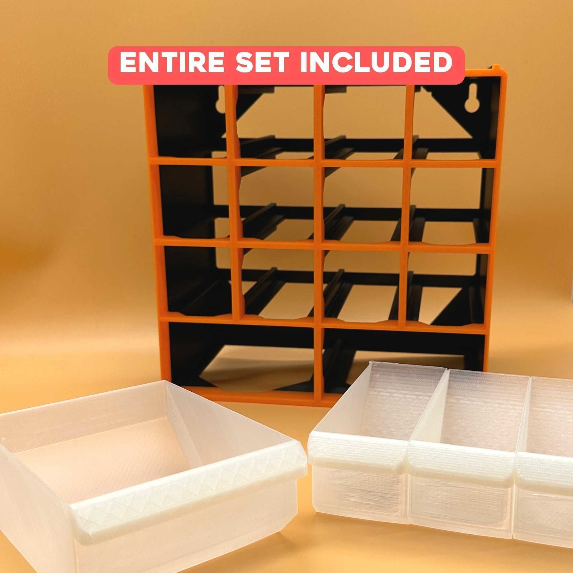 3D Printable Tool Bin Organizer 3D print model_1