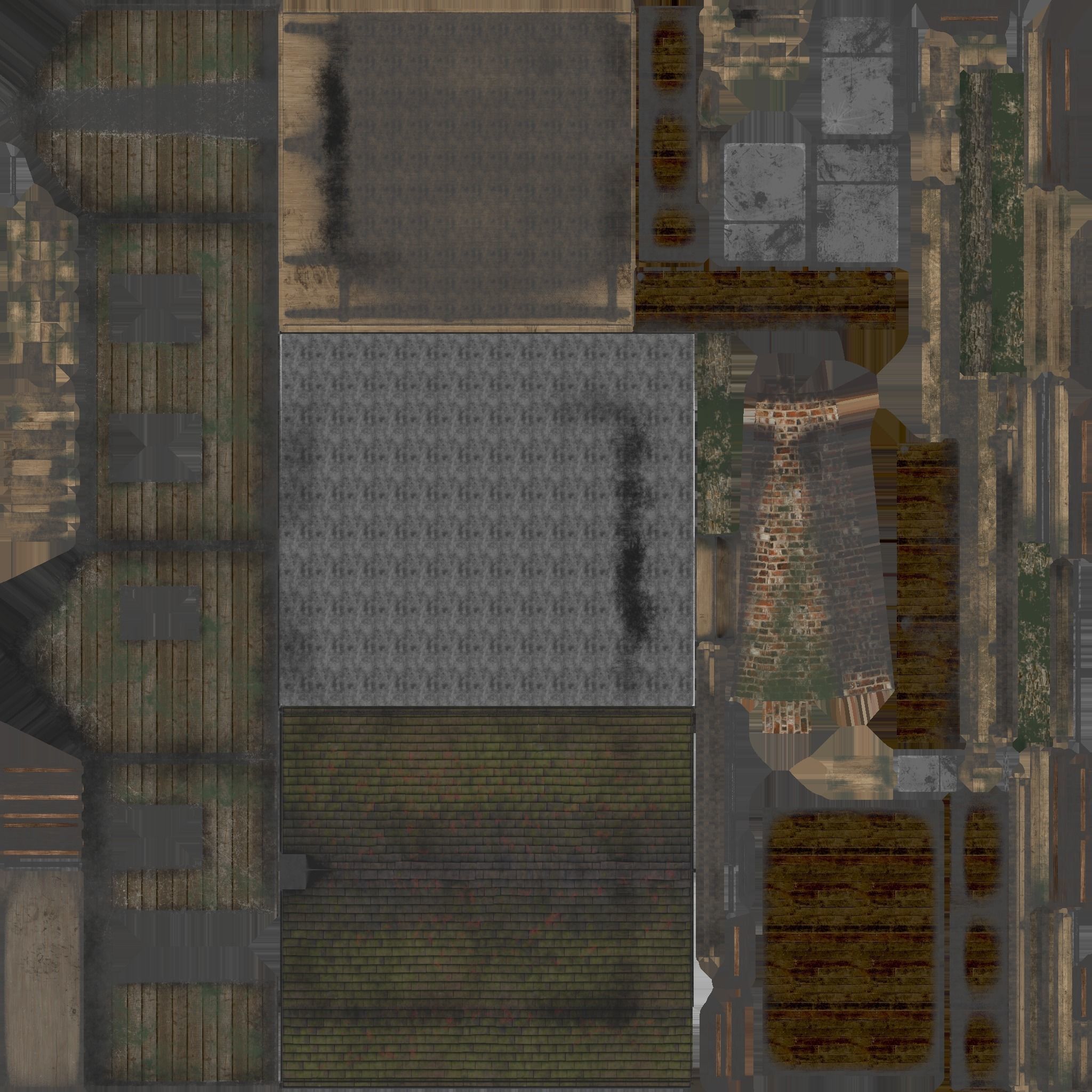 Cabin Game Asset Low-poly 3D model_11