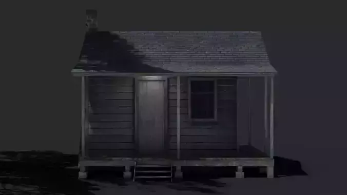 Cabin Game Asset