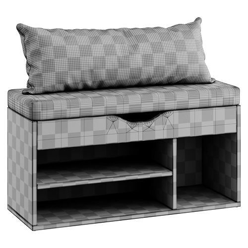Kia Bench by Hykkon 3D model 5
