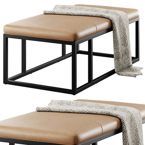 Gwilym Coffee Table by Latitude Run 3D model 5