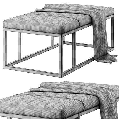 Gwilym Coffee Table by Latitude Run 3D model 6