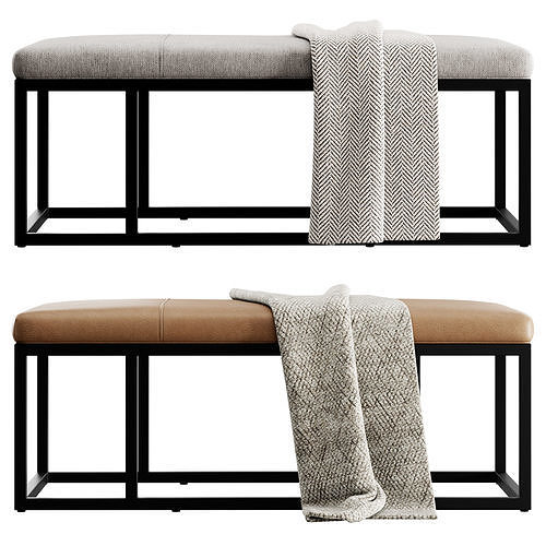 Gwilym Coffee Table by Latitude Run 3D model 4