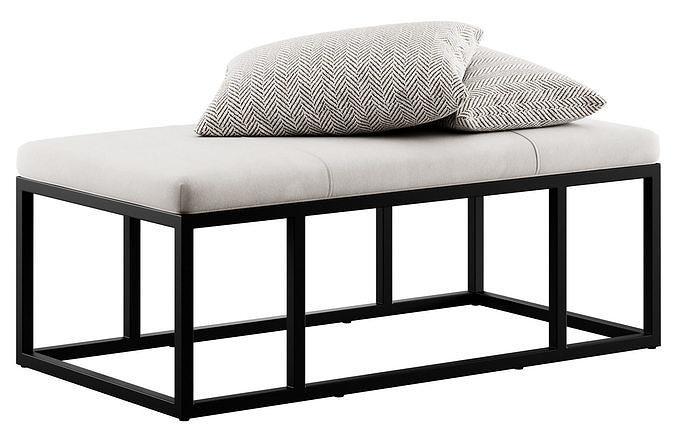 Gwilym Coffee Table by Latitude Run 3D model 7
