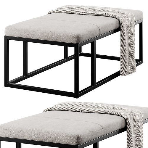 Gwilym Coffee Table by Latitude Run 3D model 3