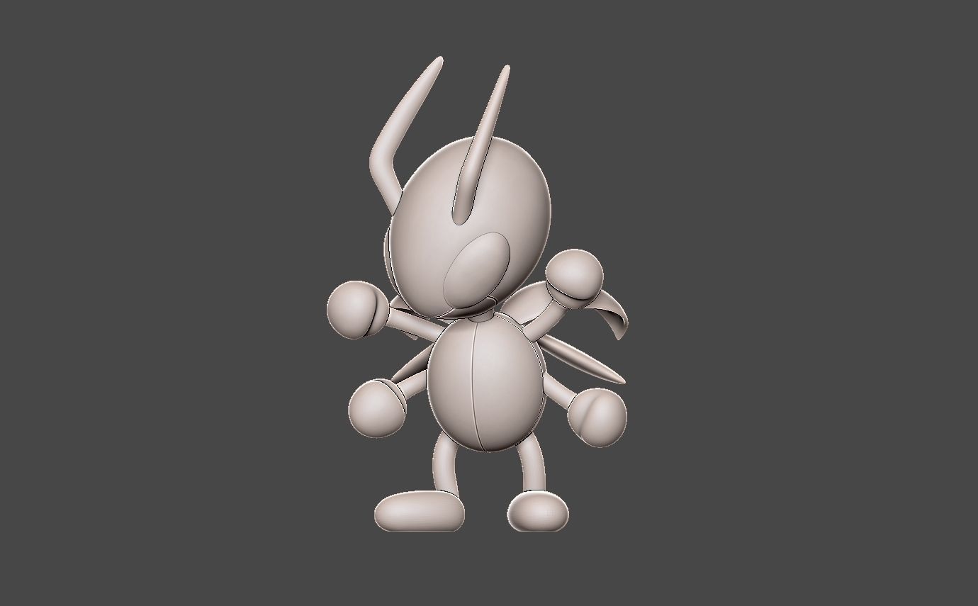 Pokemon ledian 3D print model_2