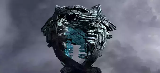Ice Storm Planet Towers 2  3D model