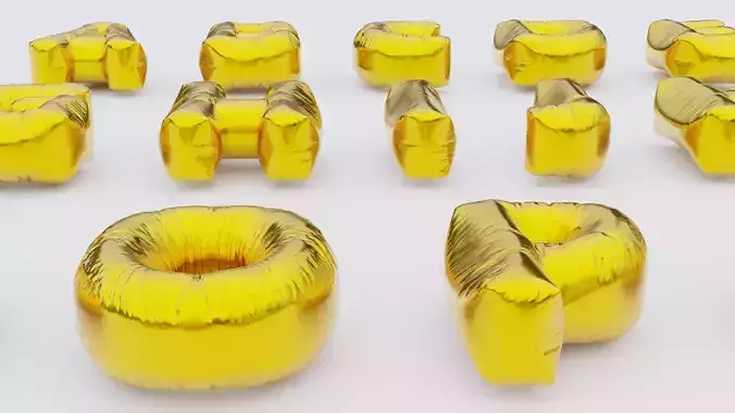 Chubby Balloon Alphabets