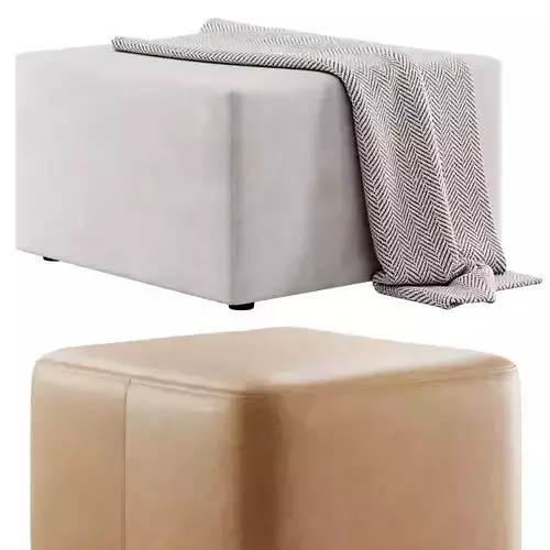 Large Square Poufs Irocodesign