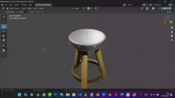 blender 3D print model