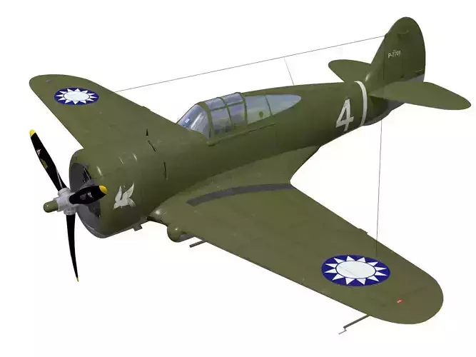 Curtiss Wright P36 Hawk75 A5