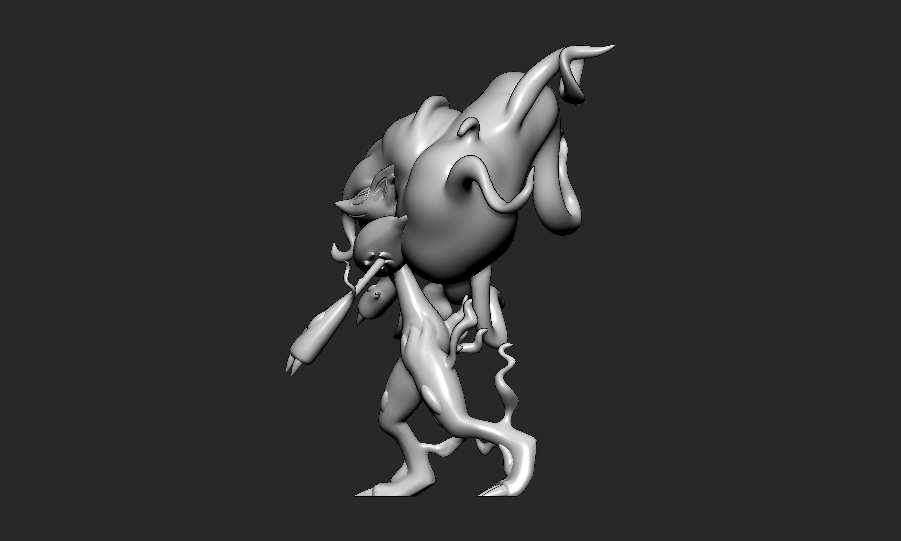 Pokemon - Hisuian Zoroark 3D print model_3