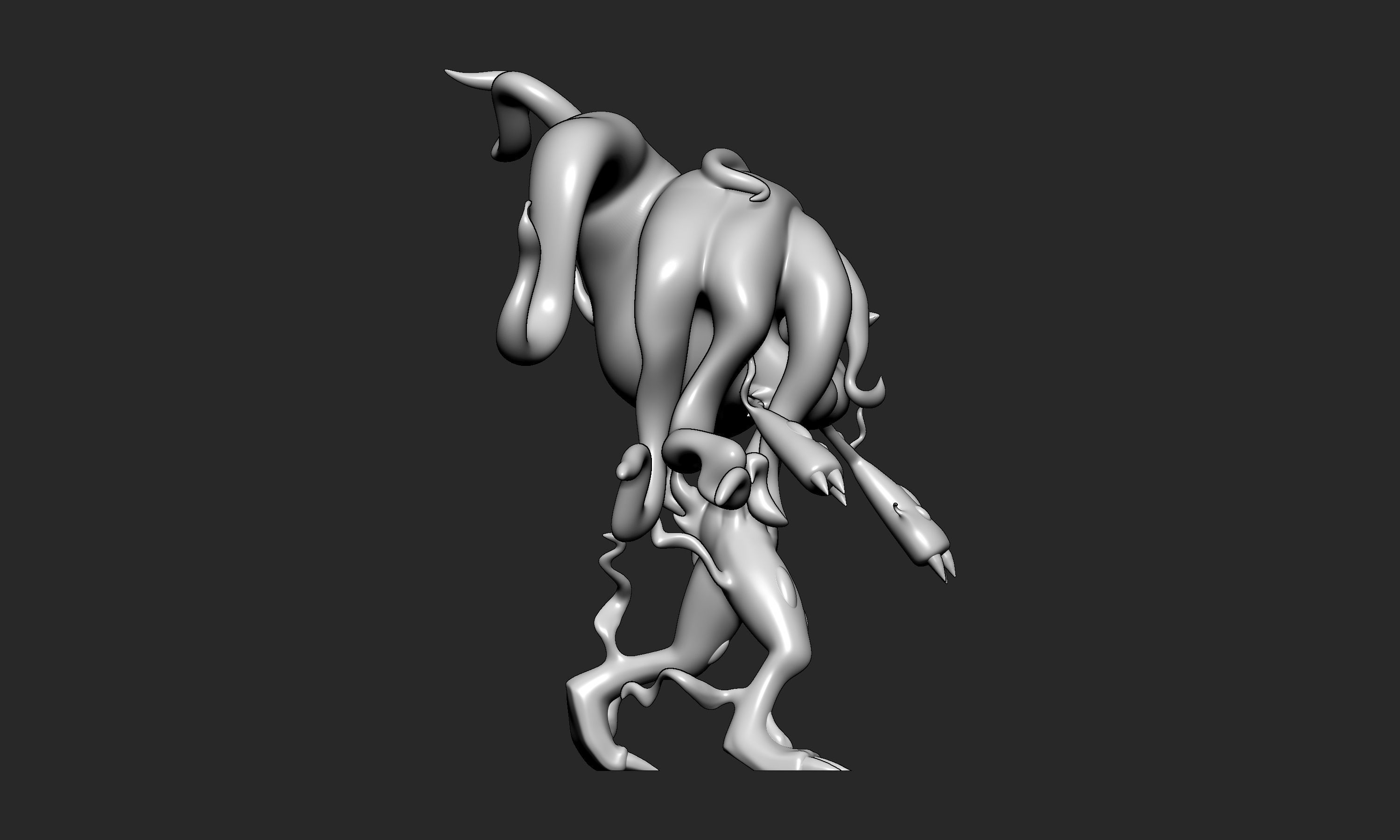 Pokemon - Hisuian Zoroark 3D print model_7