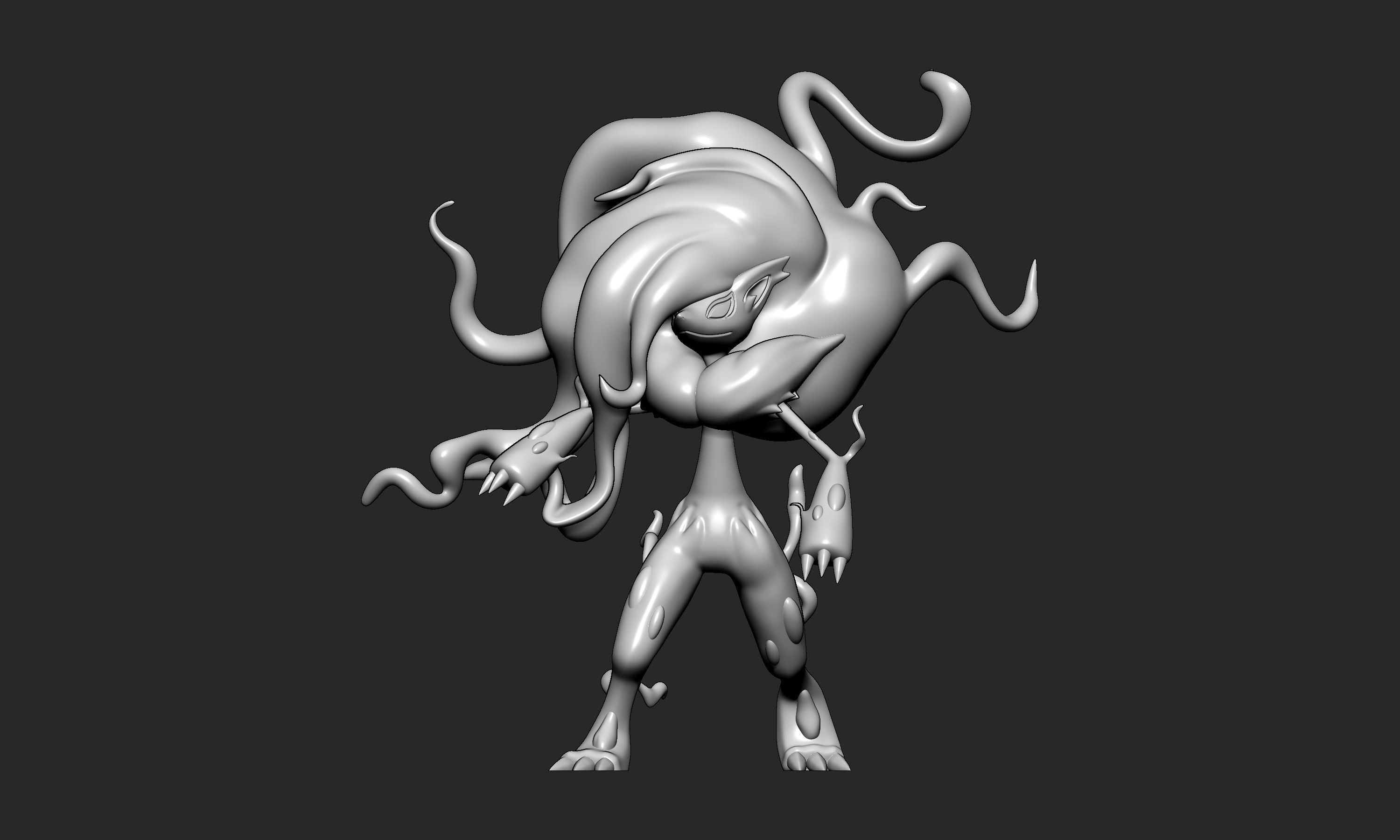 Pokemon - Hisuian Zoroark 3D print model_2