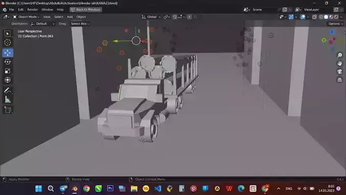 blender 3D print model